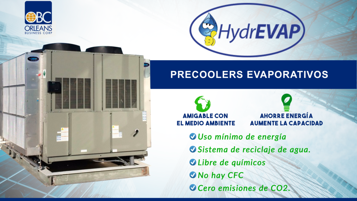 Precoolers Instalados en American Industrial Park de El Salvador.